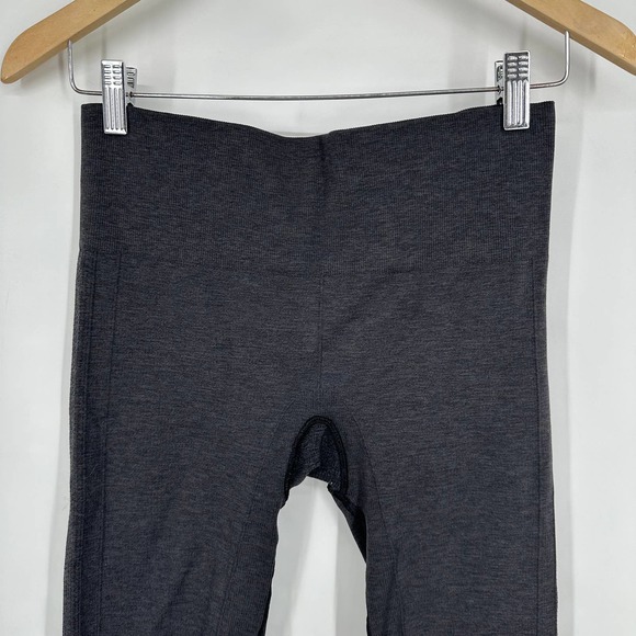 Lululemon Ebb To Street Pants High Rise Yoga Seamless Leggings Heathered Black - Picture 9 of 14